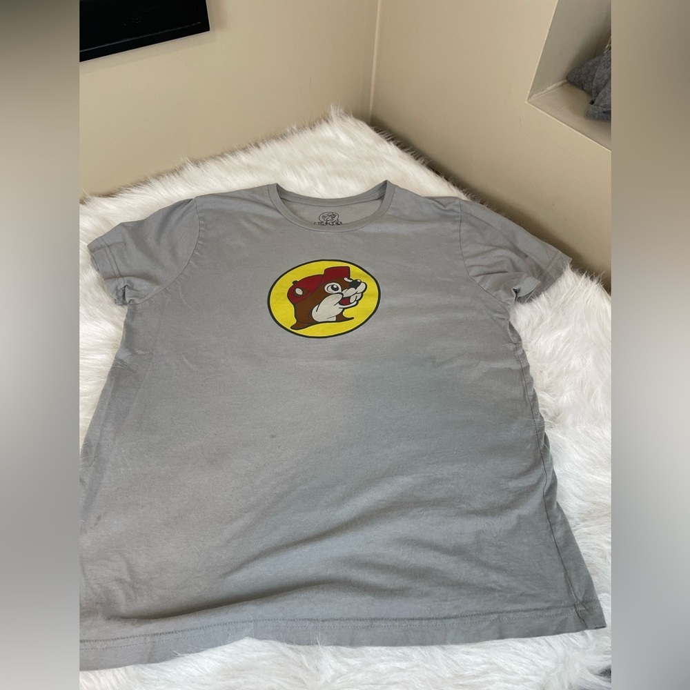 Bucees Gray T-Shirt with Bucees Logo large - Picture 4 of 10